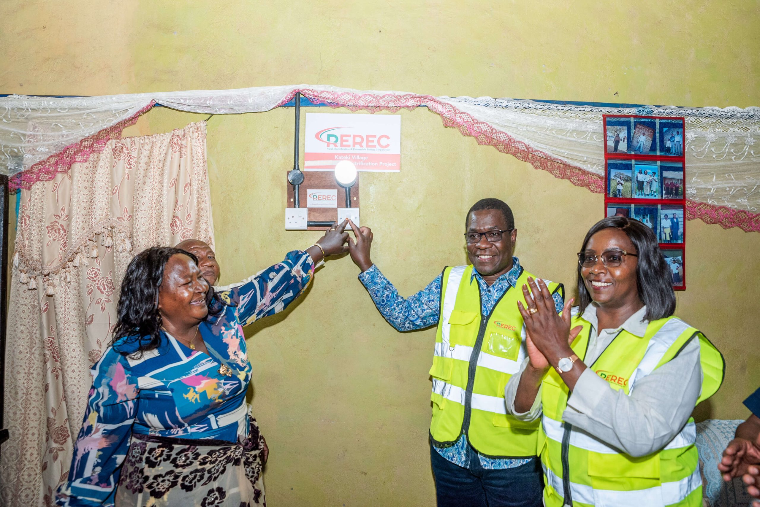 CS Project Commissioning in Miwani Machakos County.