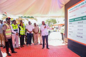 Presidential flag off in Kinango, Msambweni constituency, Kwale County