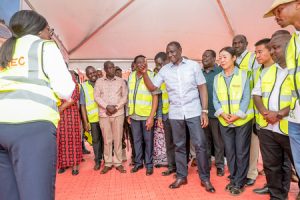 Presidential commissioning of Mageta Island solar mini-grid in Siaya County